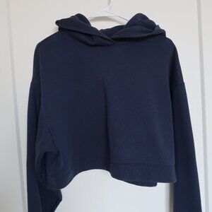 Alo Yoga Navy Blue Bae Hoodie